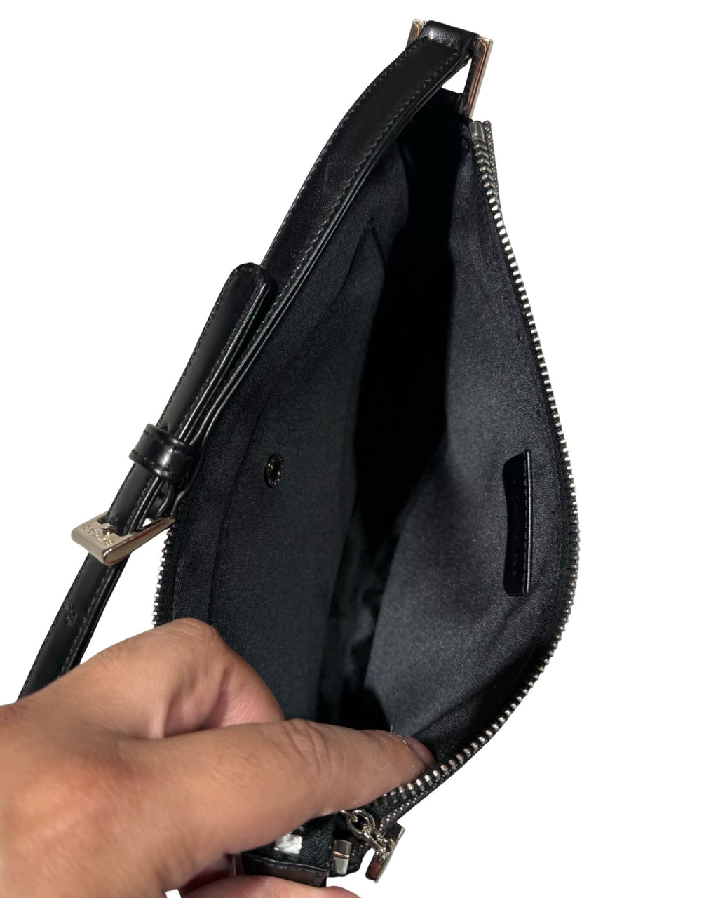 Bolso de Hombro Bvlgari Logo Mania Negro