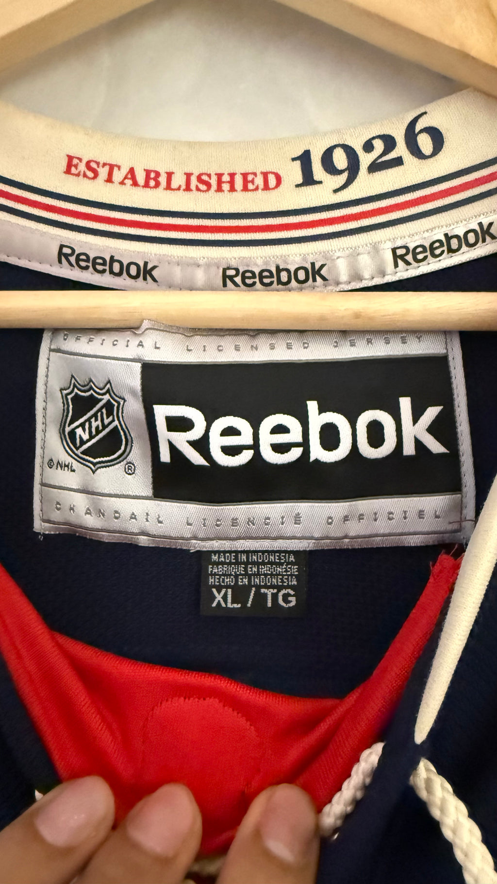 2010 New York Rangers Henrik Lundqvist NHL 85th Anniversary Reebok Hockey Jersey