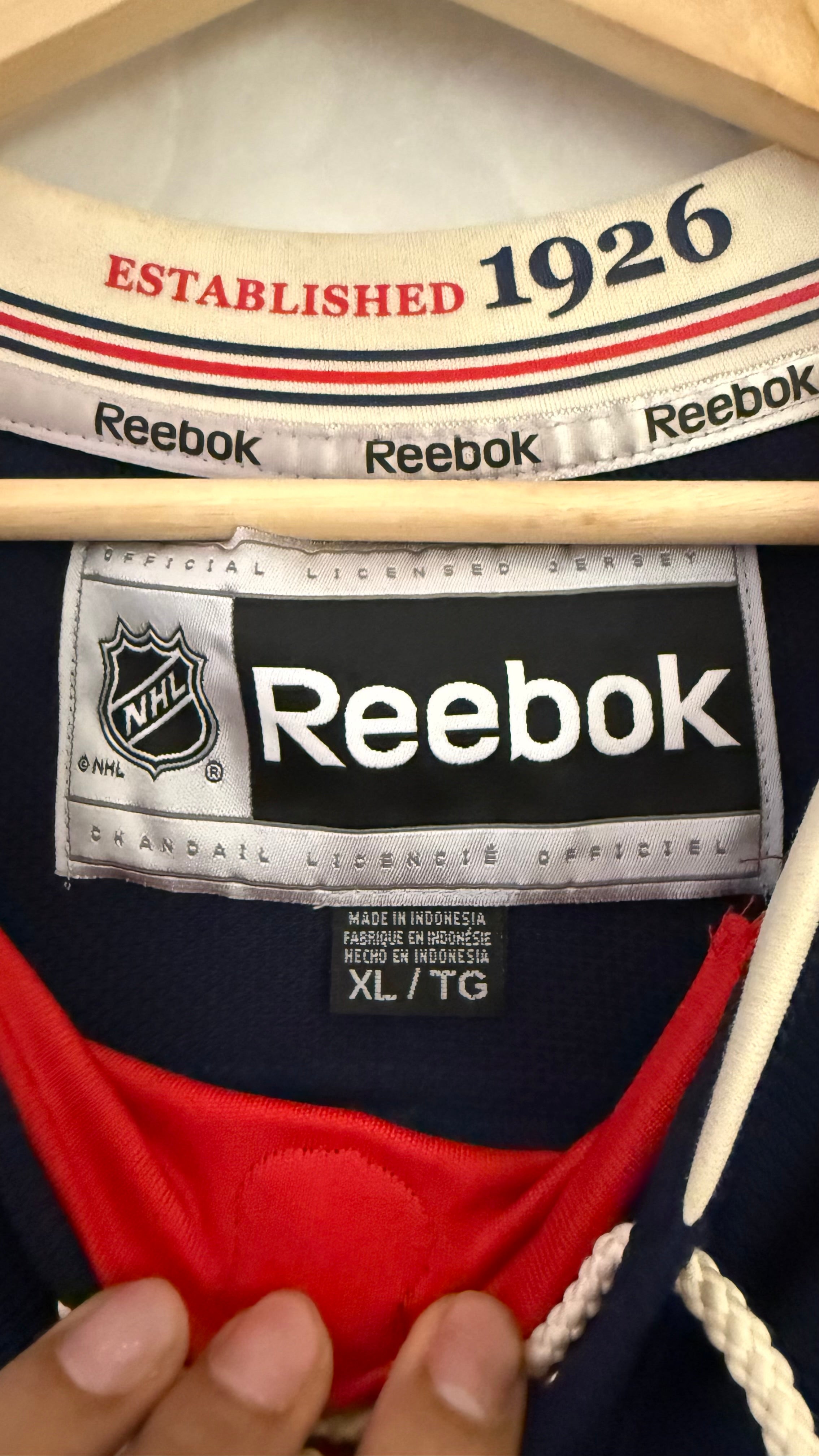 2010 New York Rangers Henrik Lundqvist NHL 85th Anniversary Reebok Hockey Jersey