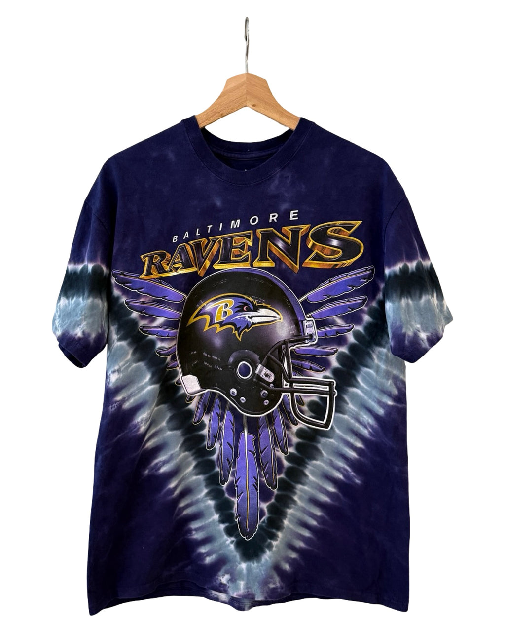 Vintage NFL Baltimore Ravens Tie Dye Tee