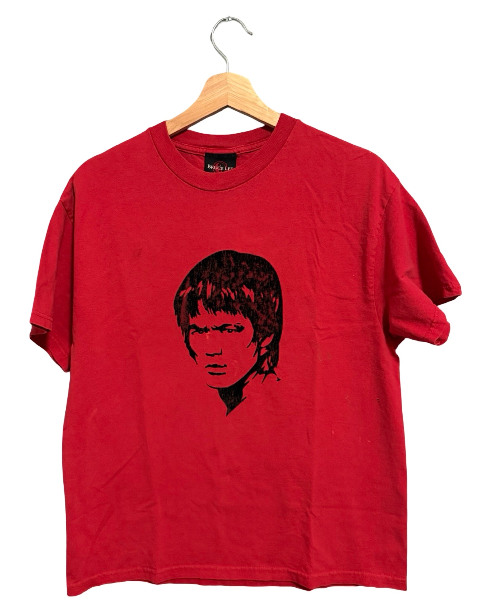 Vintage y2k Bruce Lee Red Promo Tee