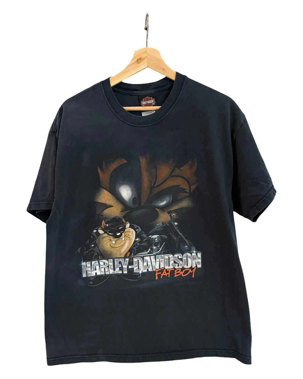 Vintage 2001 Harley Davidson Taz Fatboy Tee KIF Vintage