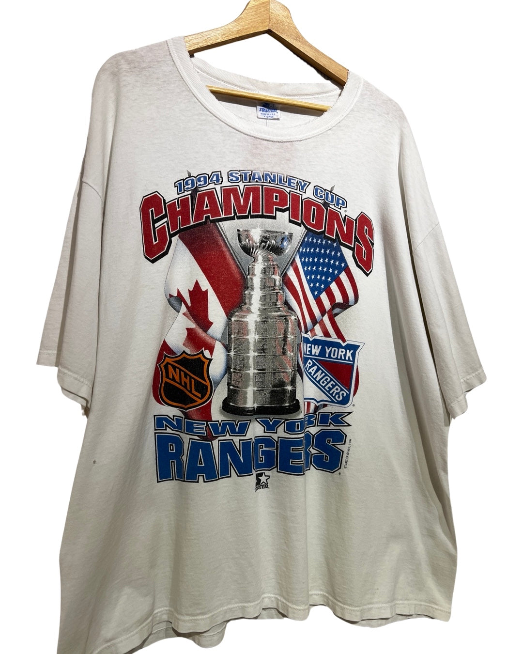 Vintage 1994 New York Rangers Stanley Cup Tee KIF Vintage