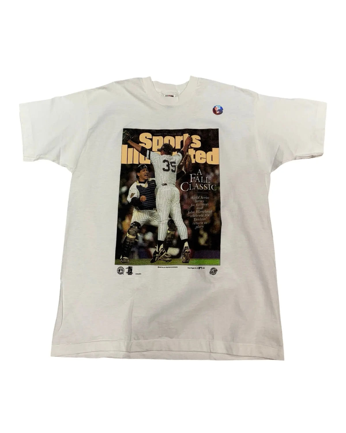 Vintage DS 1996 New York Yankees Newspaper Tee 3rdStrike