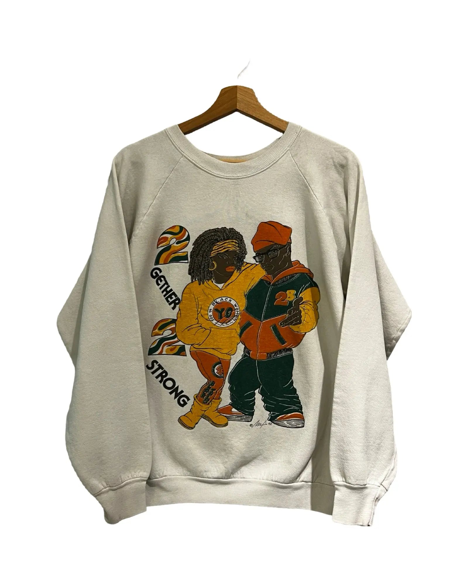 Vintage 1992 Stronger 2gether Crewneck KIF Vintage