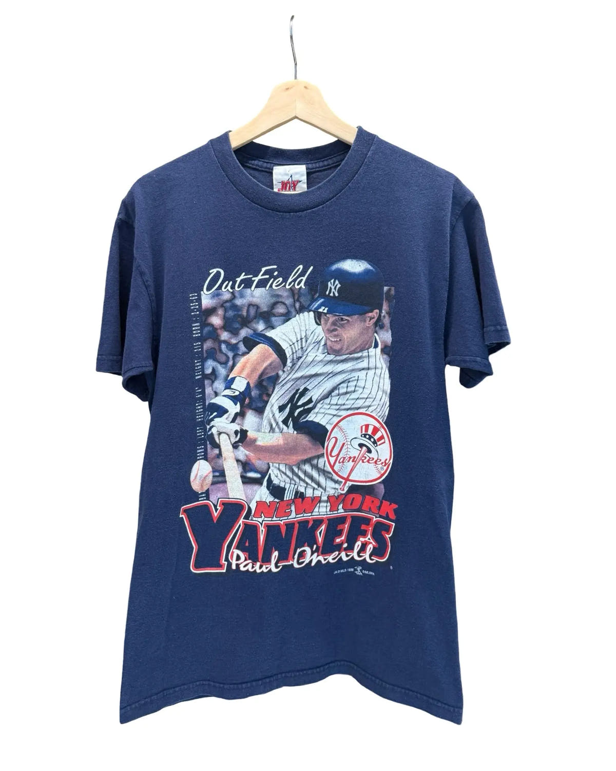Vintage 1998 New York Yankees Paul O Neill Tee 3rdStrike