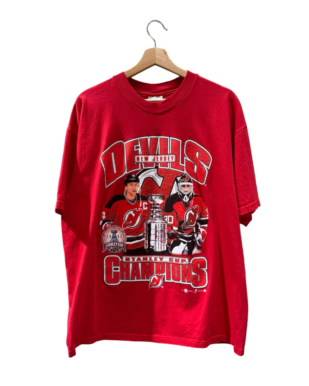 Vintage DS 2000 New Jersey Devils Champions Players Tee 3rdStrike