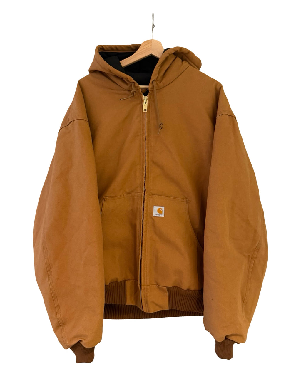 Vintage Carhartt Tan Hooded Jacket