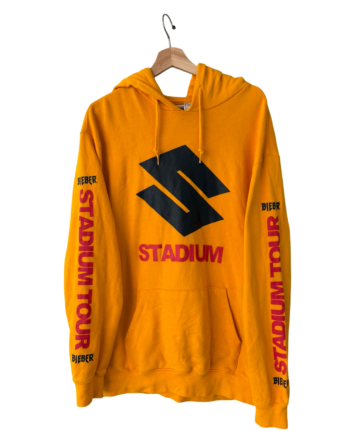 Sudadera vintage de la gira por estadios de Justin Bieber 2017