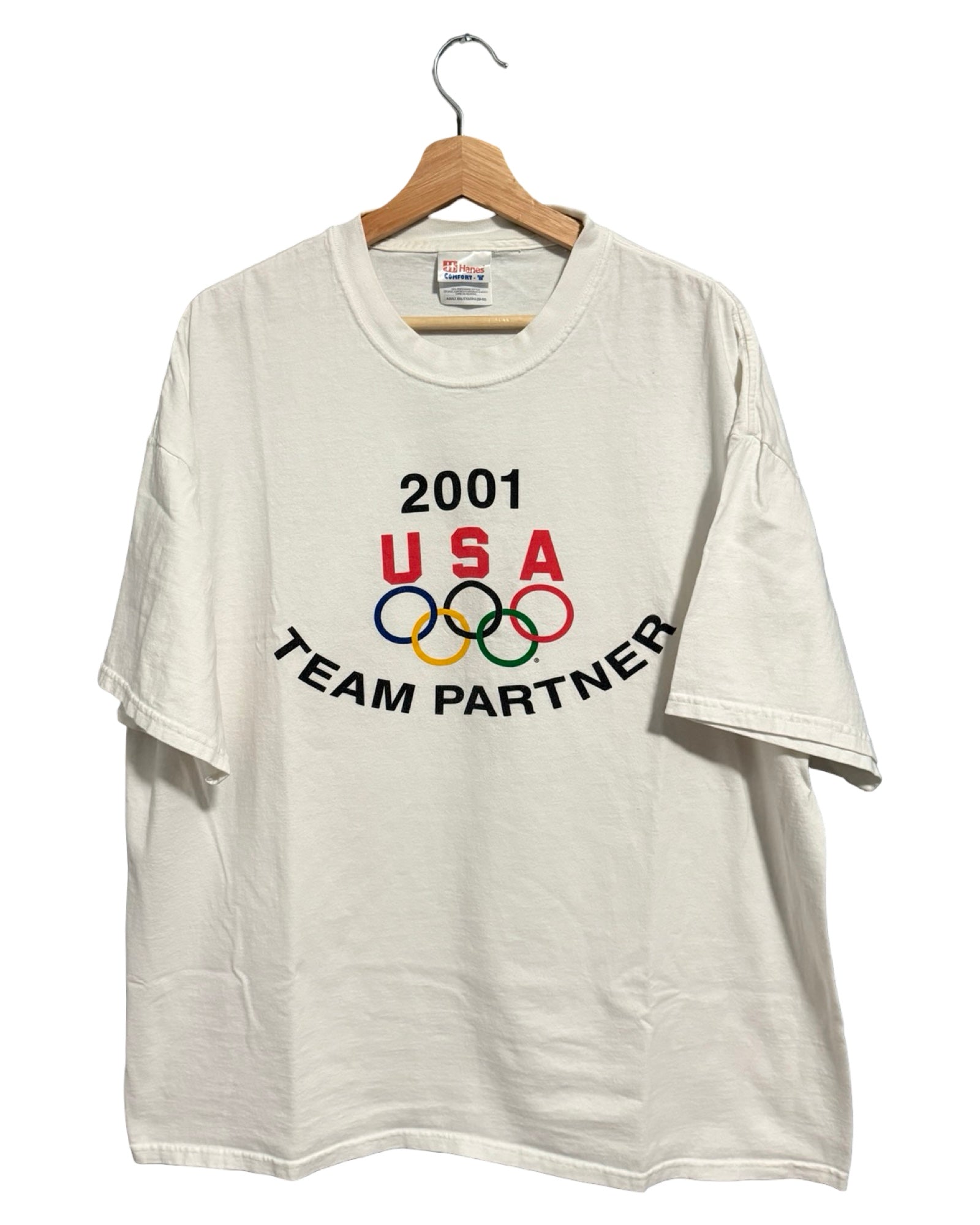 Vintage 2001 USA Olympics Team Partner Tee
