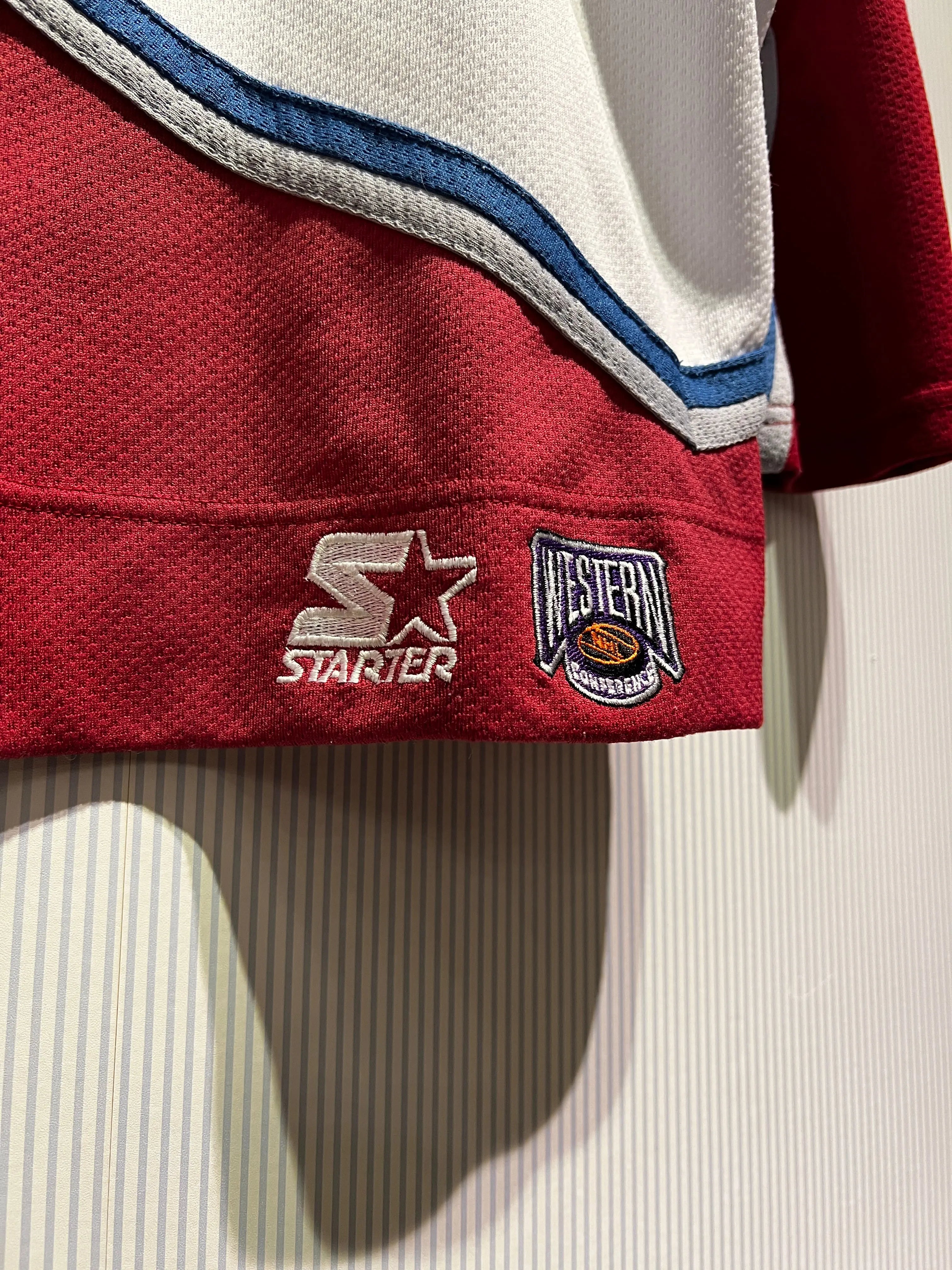 Vintage 90s Colorado Avalanche Starter NHL Hockey Jersey KIF Vintage