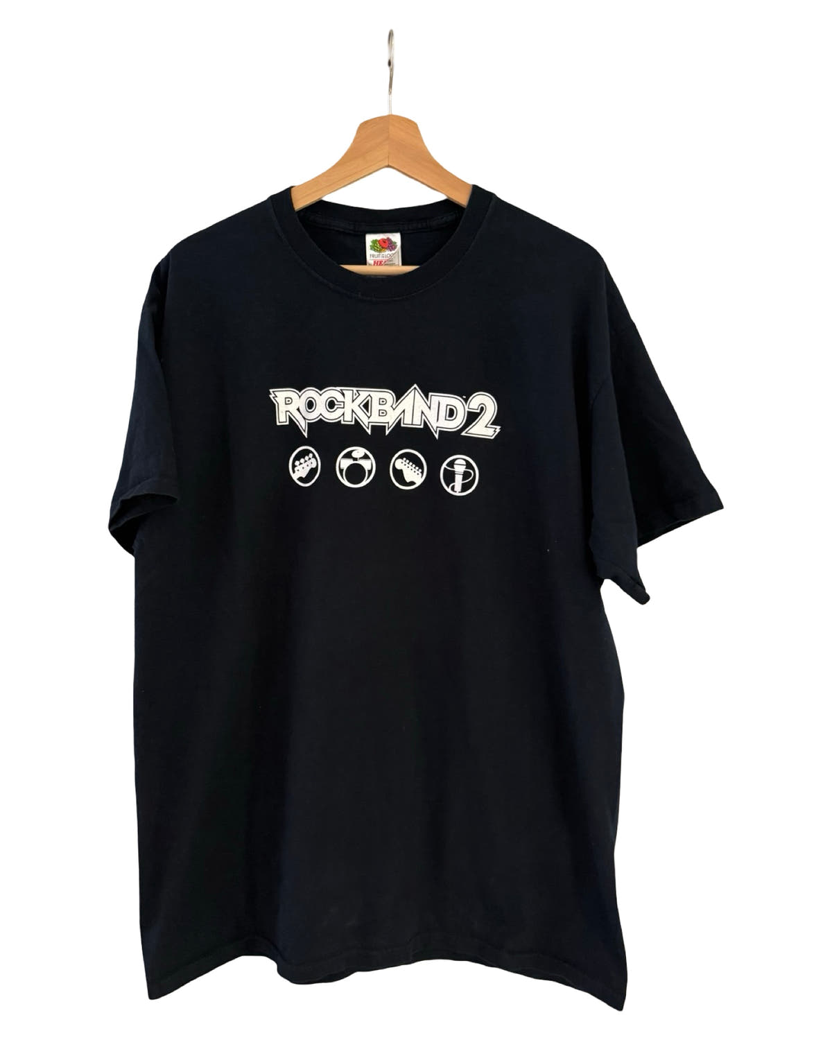 Vintage 2008 Rockband 2 Video Game Promo Tee