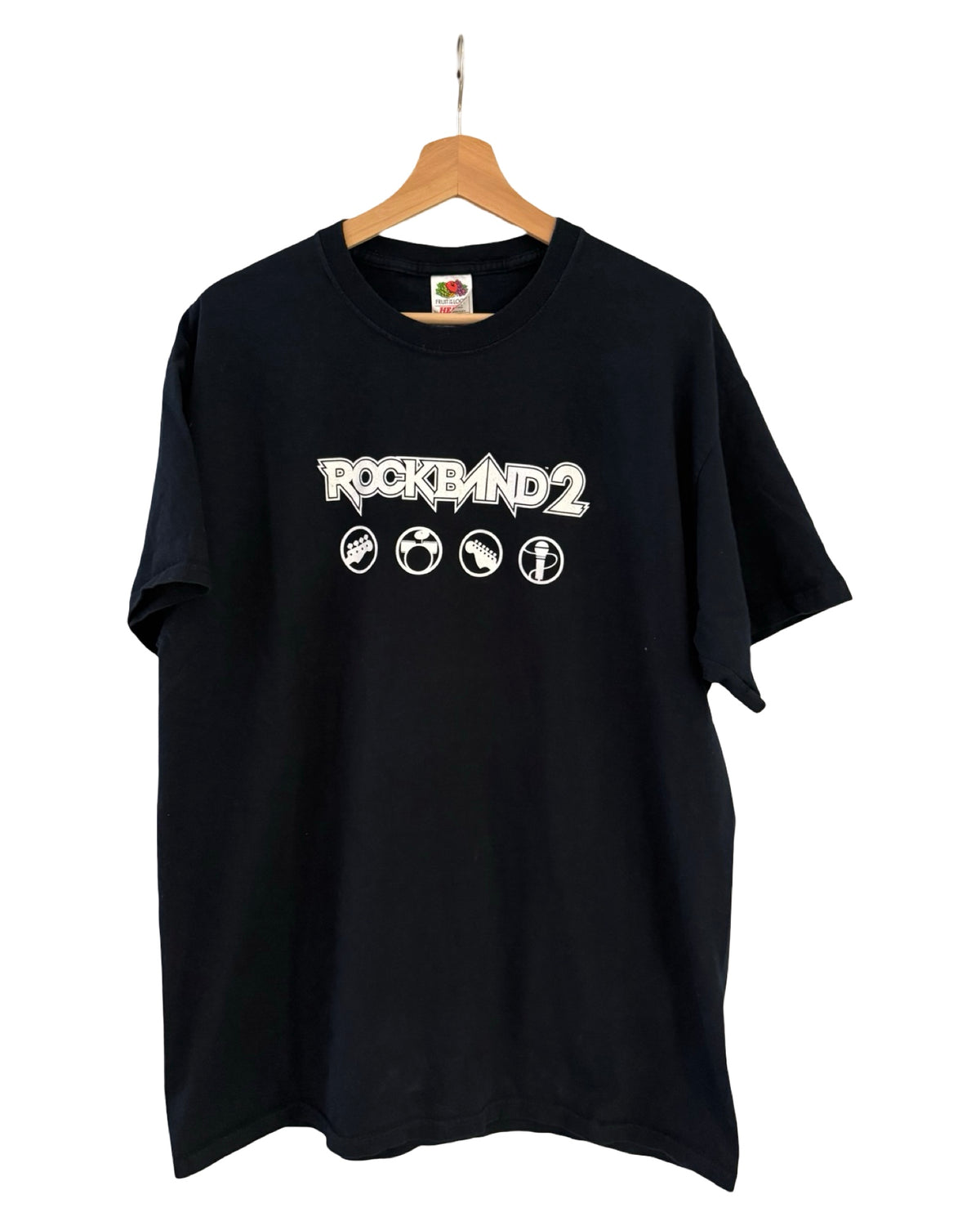 Vintage 2008 Rockband 2 Video Game Promo Tee