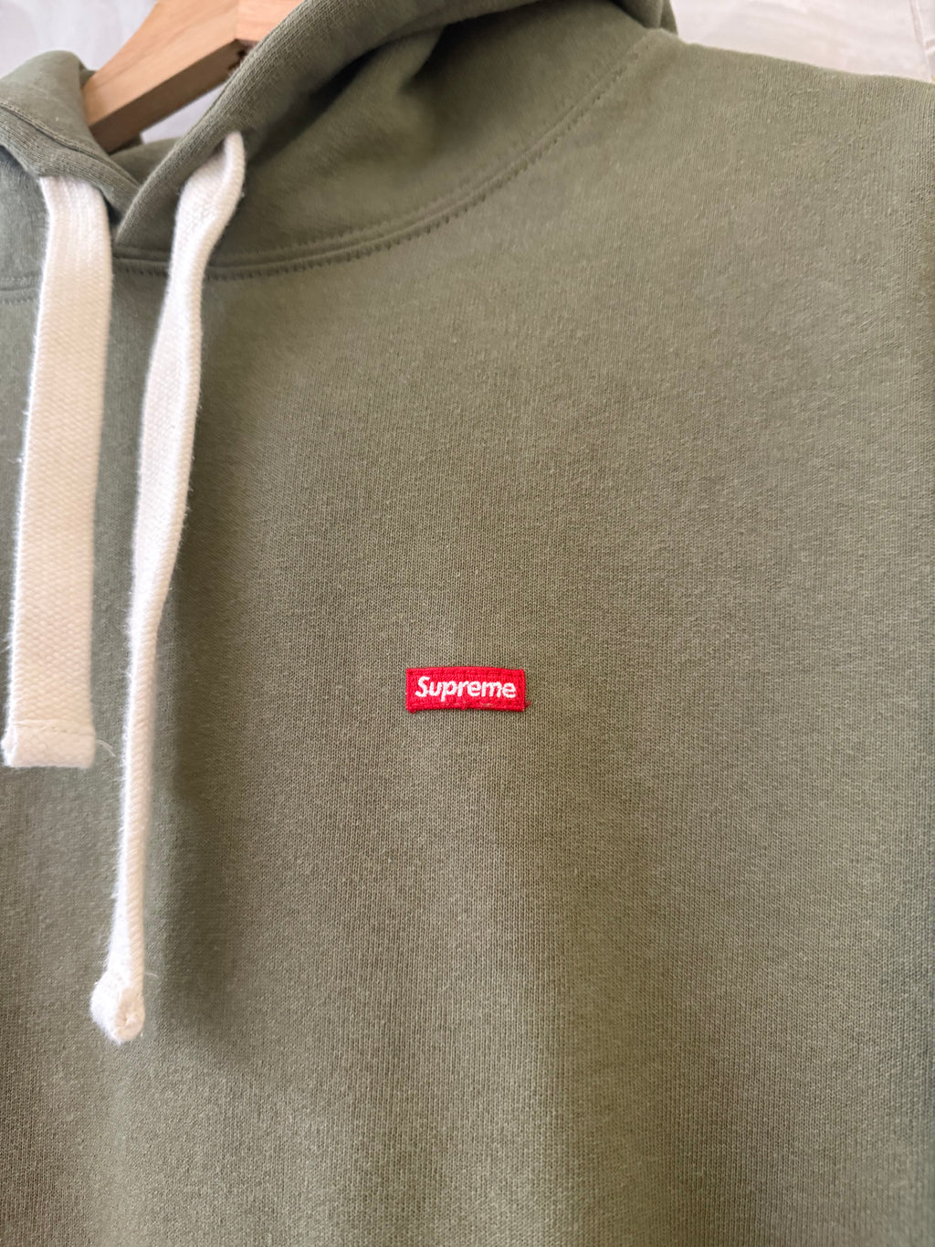 Supreme Small Box Logo Drawcord Hoodie
