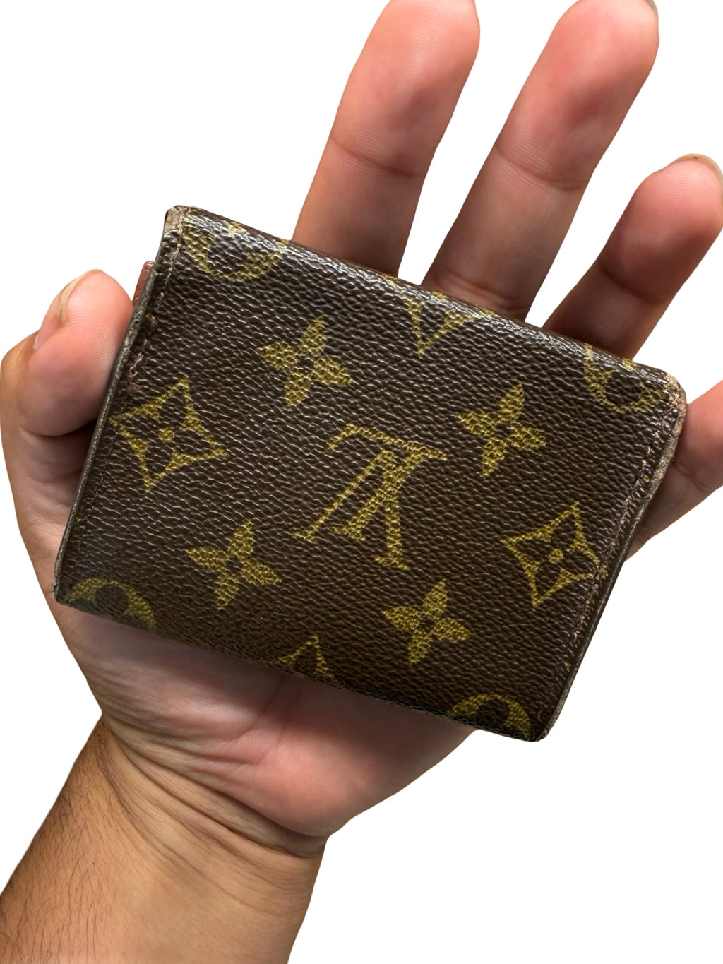 Vintage 90s Louis Vuitton Monogram Bifold Card Holder Made in France
