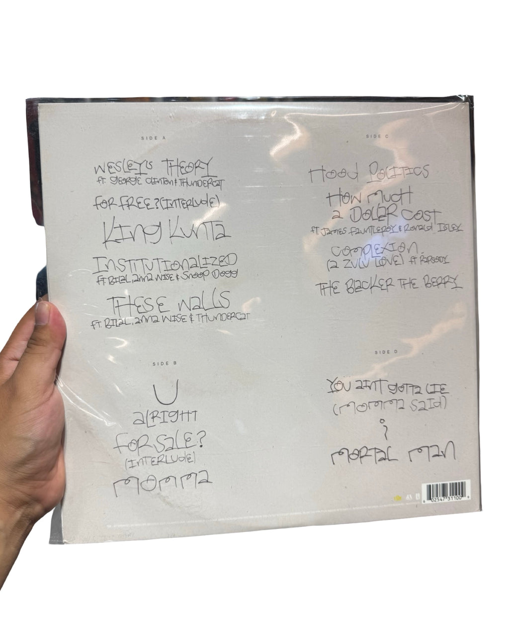 2015 Kendrick Lamar To Pimp A Butterfly Vinyl Record