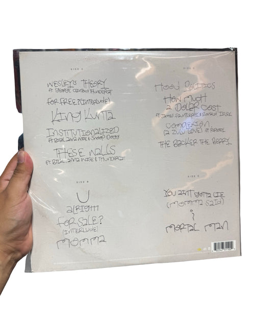 2015 Kendrick Lamar To Pimp A Butterfly Vinyl Record