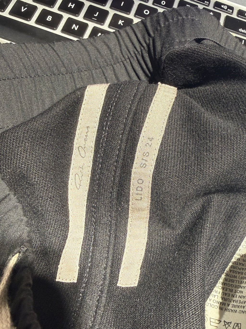 Rick Owen’s SS24 Mastodon LIDO Cargo Jogger Pants