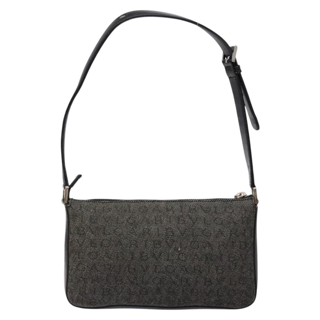 Bolso de Hombro Bvlgari Logo Mania Negro