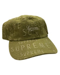 Archive Supreme Frayed Green Logo Hat KIF Vintage