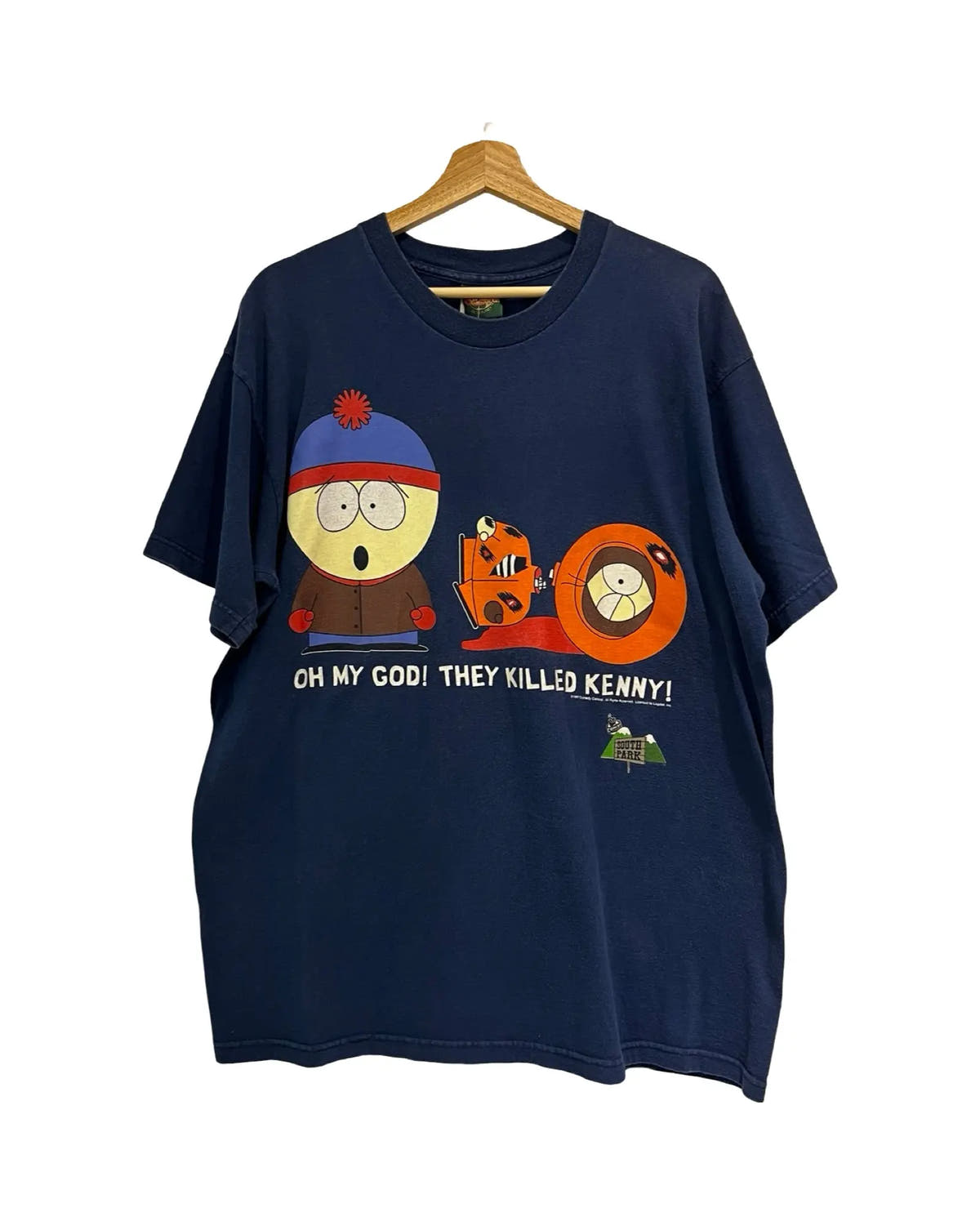 Vintage 1997 South Park Killed Kenny Promo Tee 3rdStrike