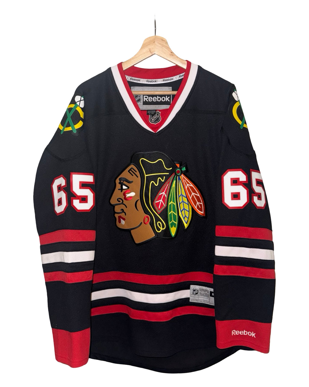 Andrew Shaw #65 Chicago Blackhawks Reebok NHL Hockey Jersey