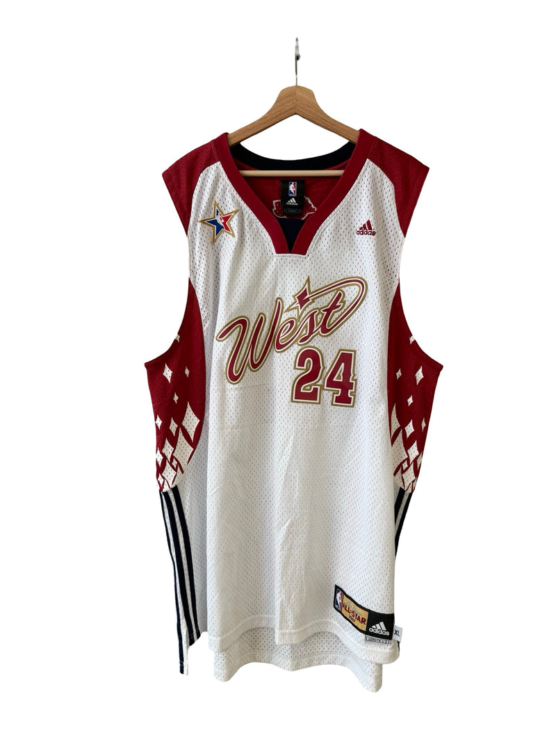Vintage 2007 Kobe Bryant 24 All Star Game Los Angeles Lakers Adidas Jersey