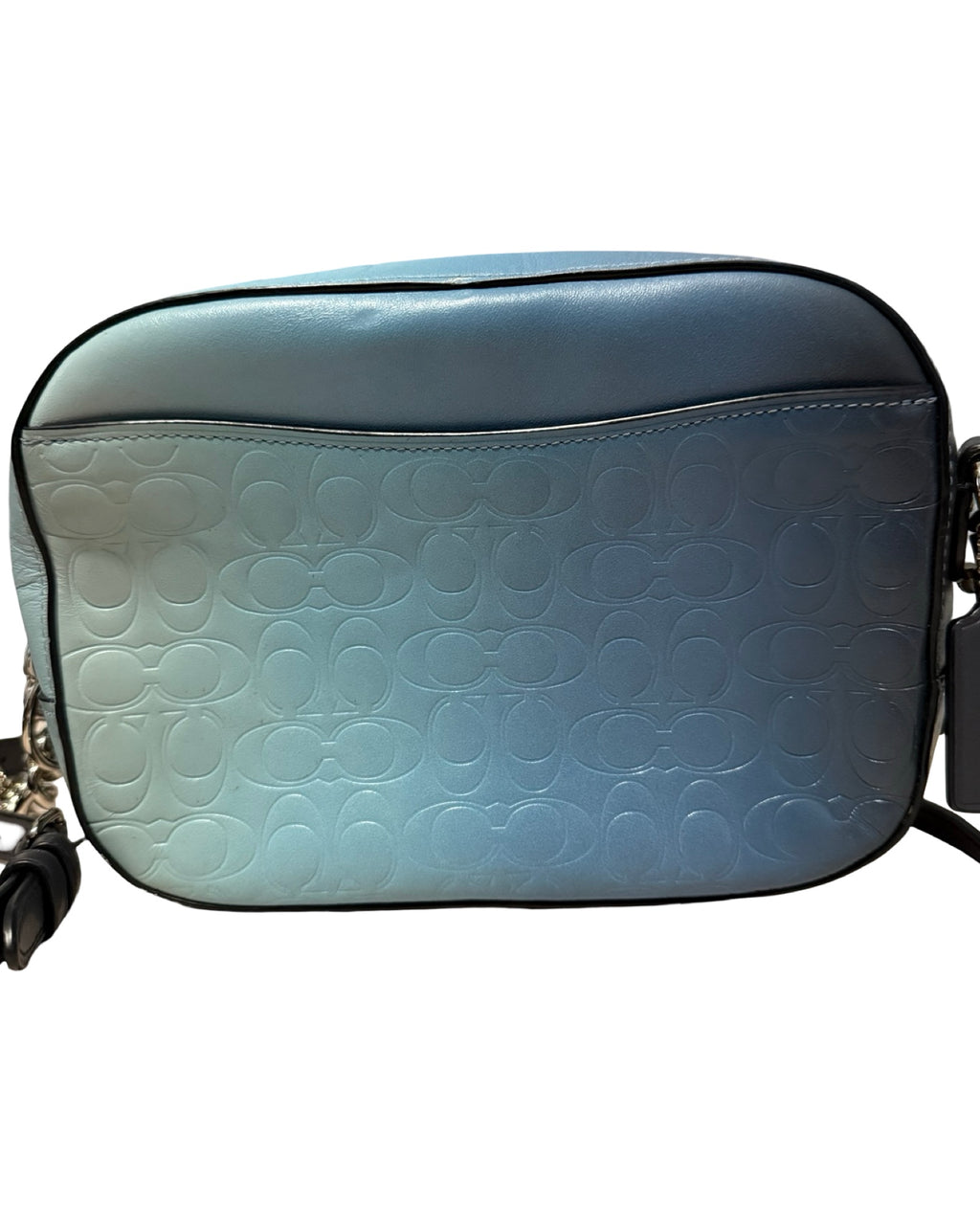 Coach Crossbody Bag Blue Multicolor Ombre KIF Vintage