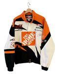 Vintage 90s NASCAR Home Depot Shark Tooth Signed Racing Jacket
