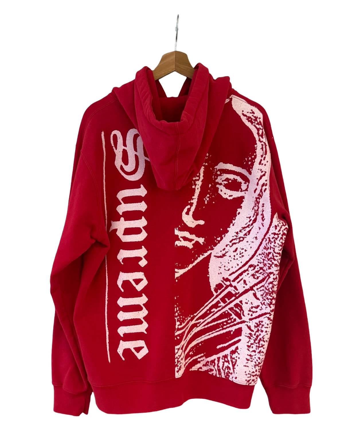 Sudadera con capucha Supreme Saint Mary roja de 2020