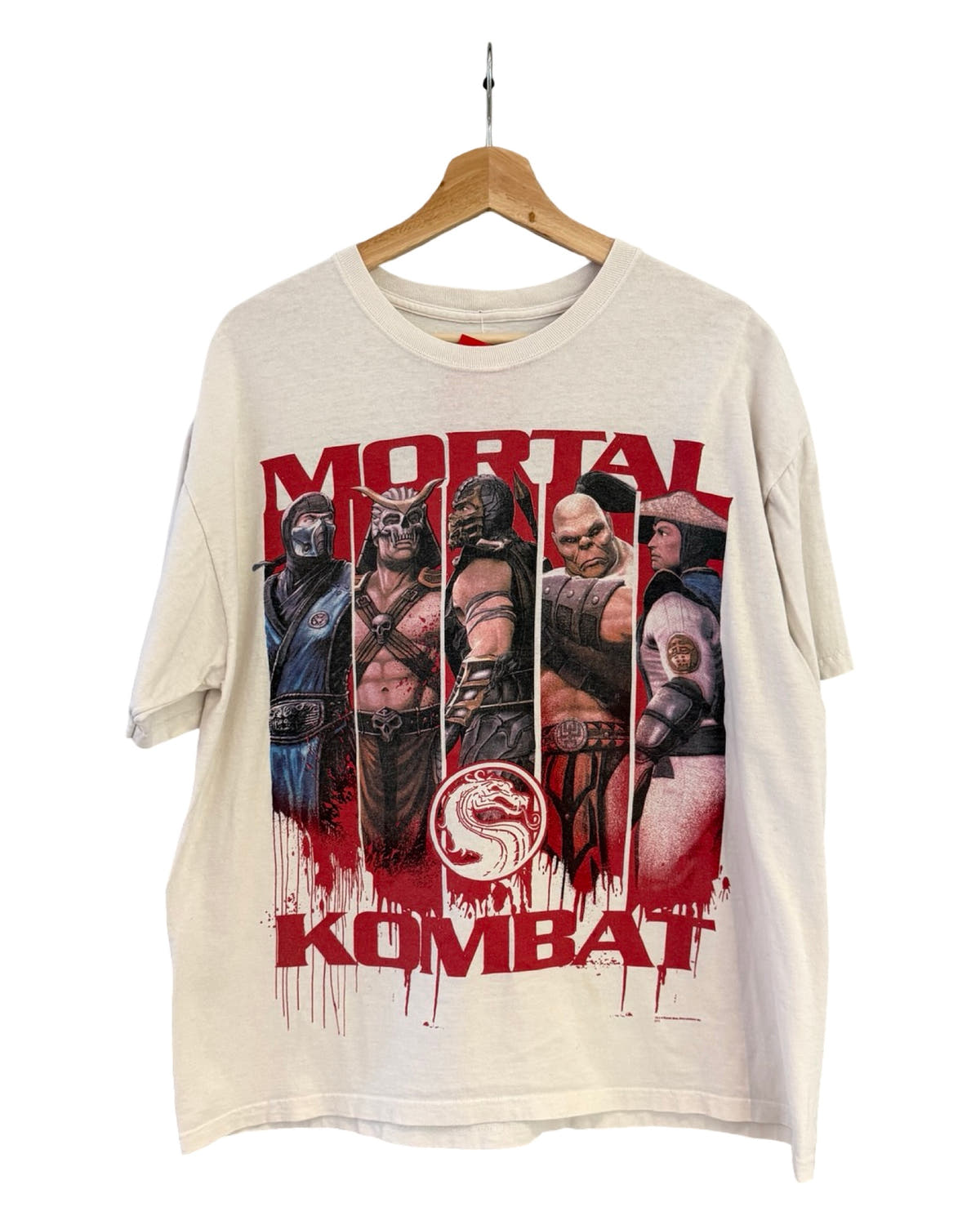 Vintage 2009 Mortal Kombat Video Game Promo Tee