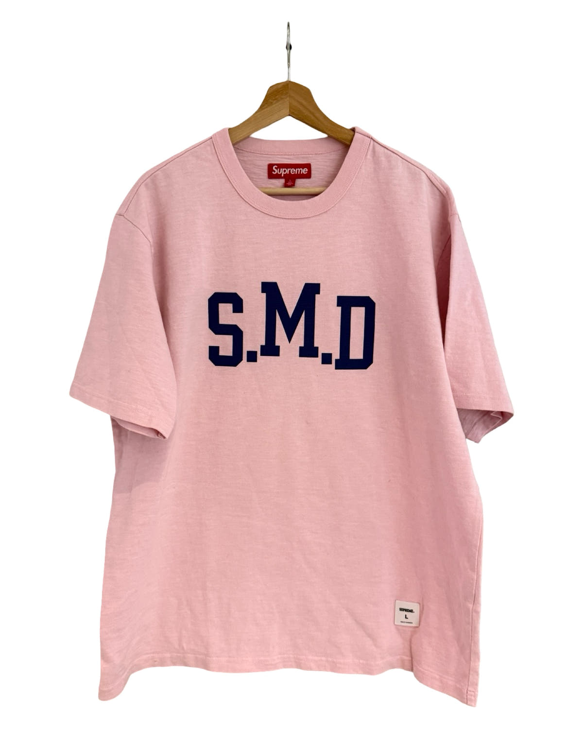 Supreme SMD Pink Cut & Sewn Tee 3rdStrike