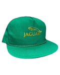 Vintage 80s Jaguar 🐆 Cars Strapback Hat Made in USA