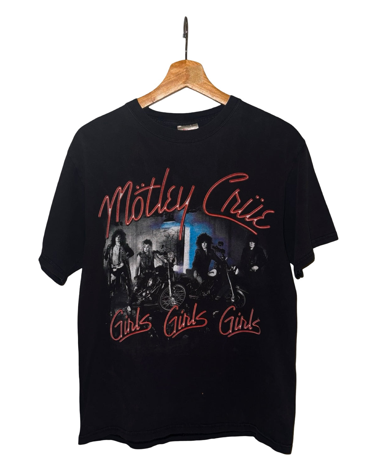 Vintage 2001 Motley Crue Girls Girls Girls Band Tee