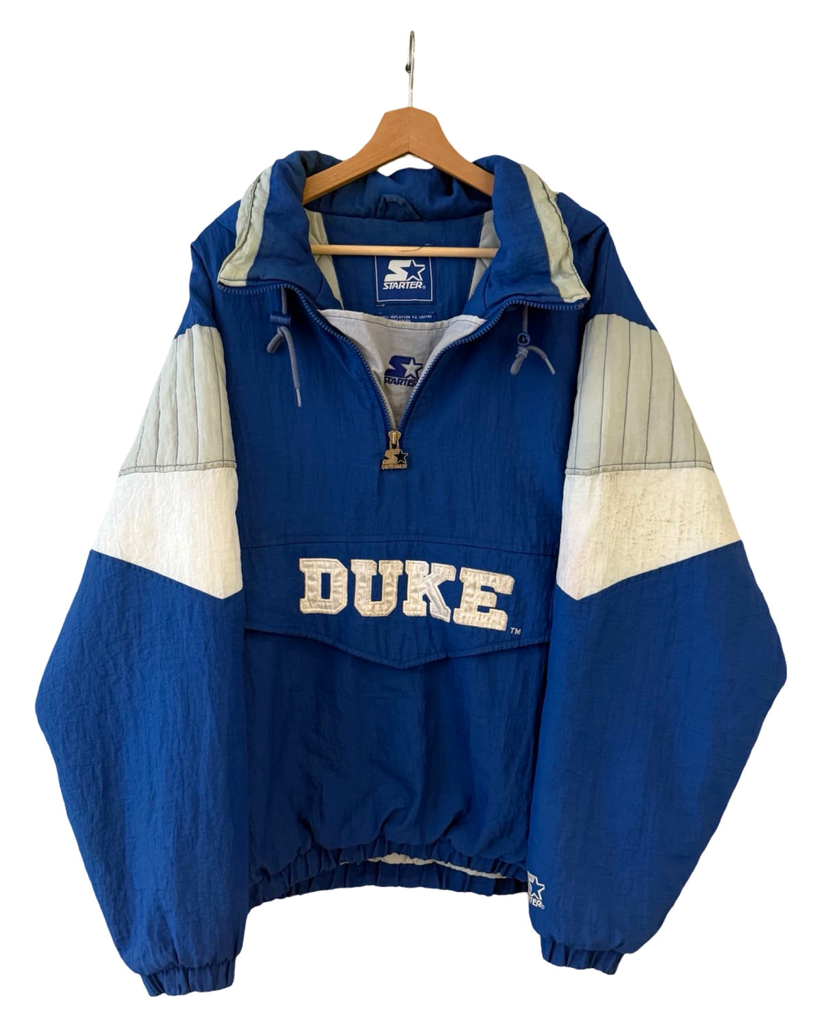 Chaqueta Starter de los Duke University Blue Devils, estilo vintage de los años 90