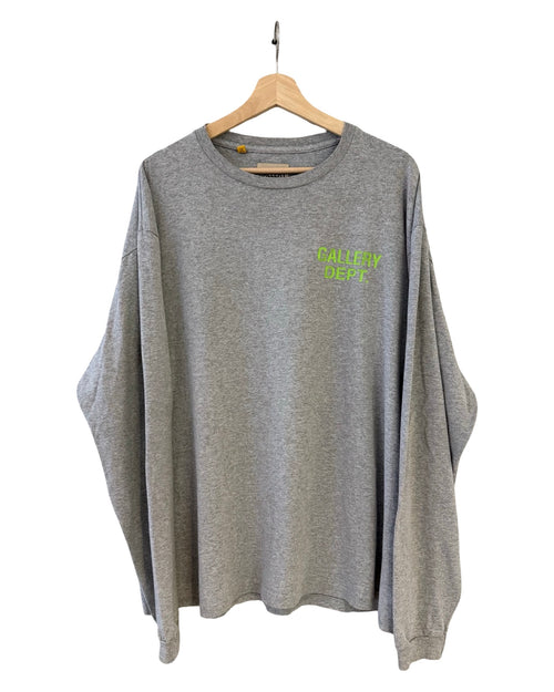 Gallery Dept Gray Green Long Sleeve Tee