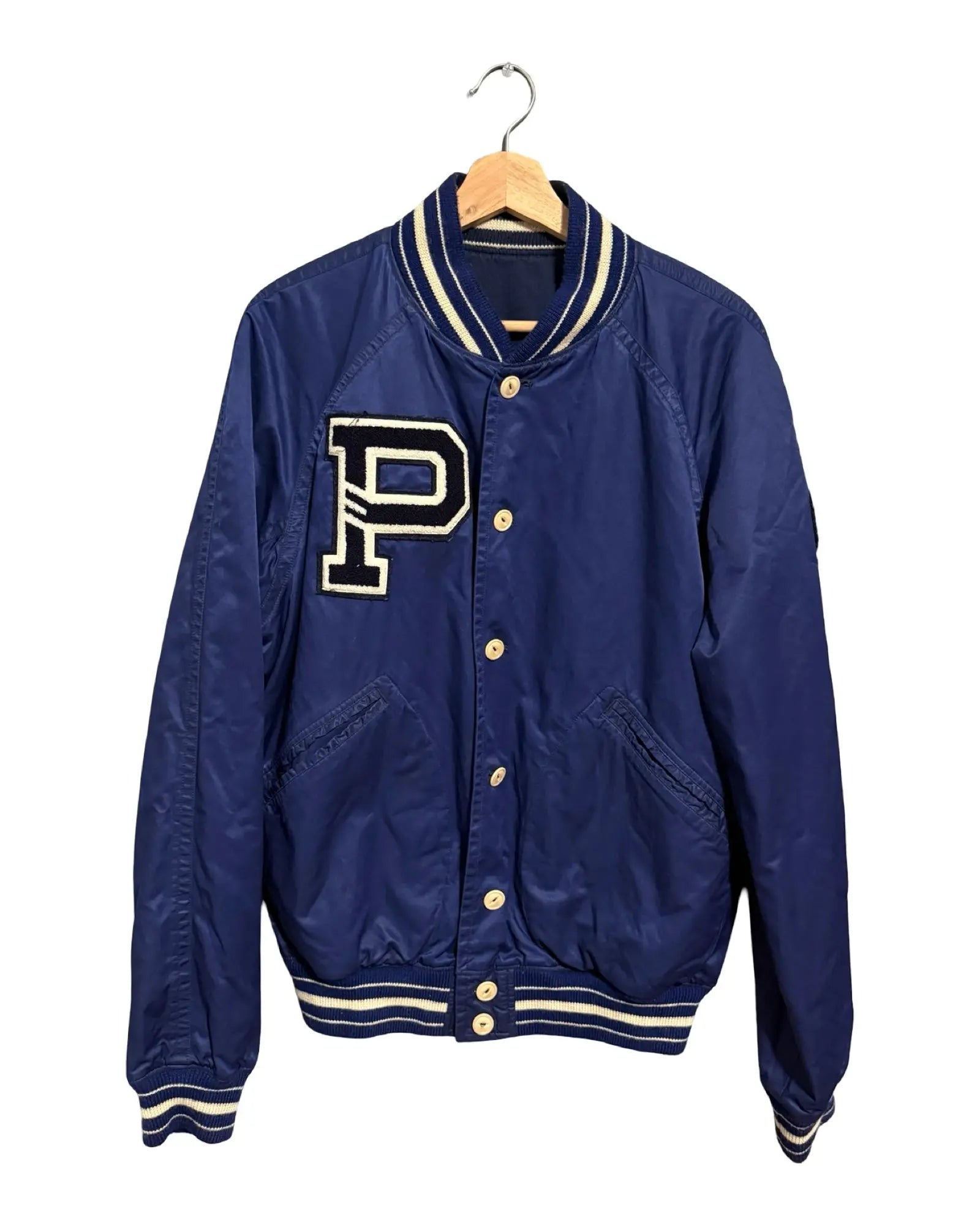 Vintage Polo Ralph Lauren NYC Reversible Letterman Jacket KIF Vintage