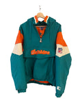 Vintage 90s Miami Dolphins Starter Puffer Jacket KIF Vintage