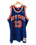 Vintage New York Knicks Mark Jackson Mitchell & Ness Hardwood Classics Jersey