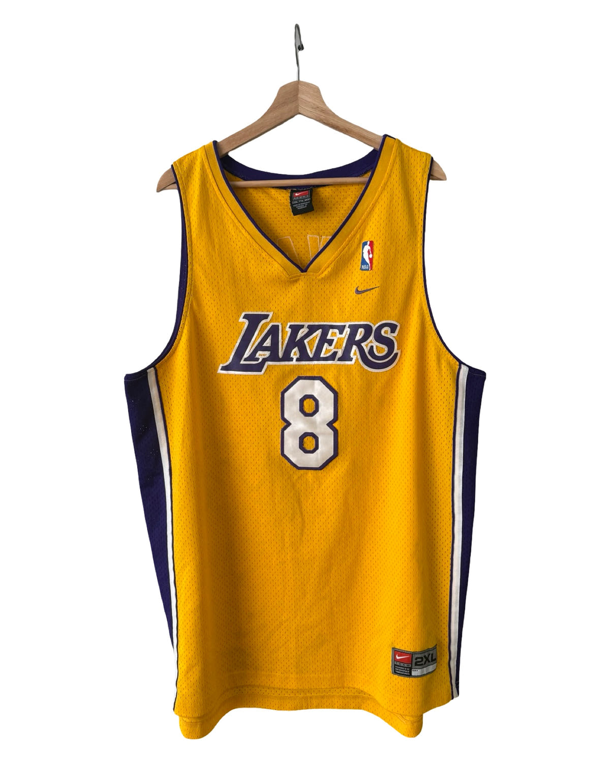 Vintage 00s Kobe Bryant Los Angeles Lakers 8 Home Nike Jersey