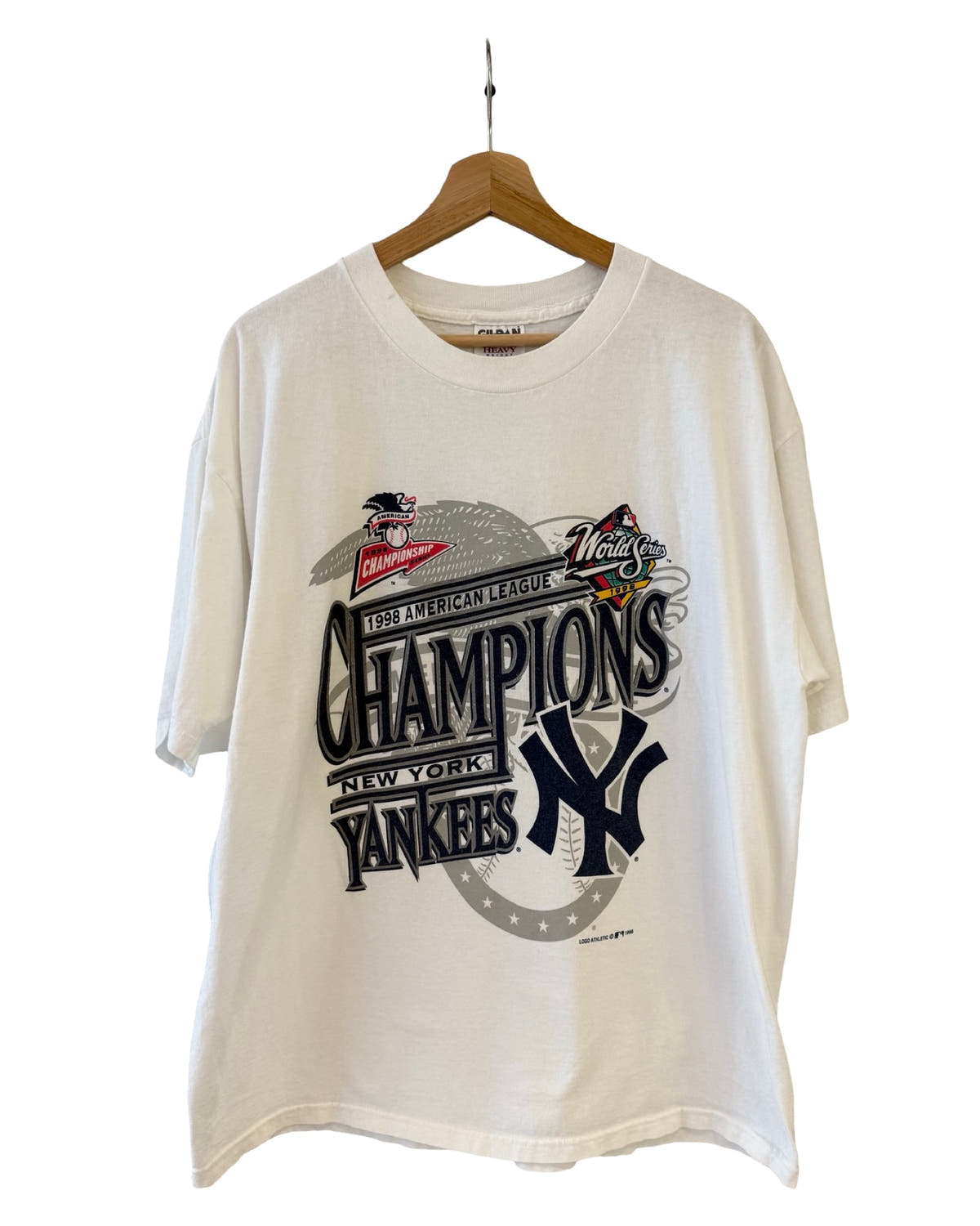 Vintage 1998 New York Yankees Championship Series Tee