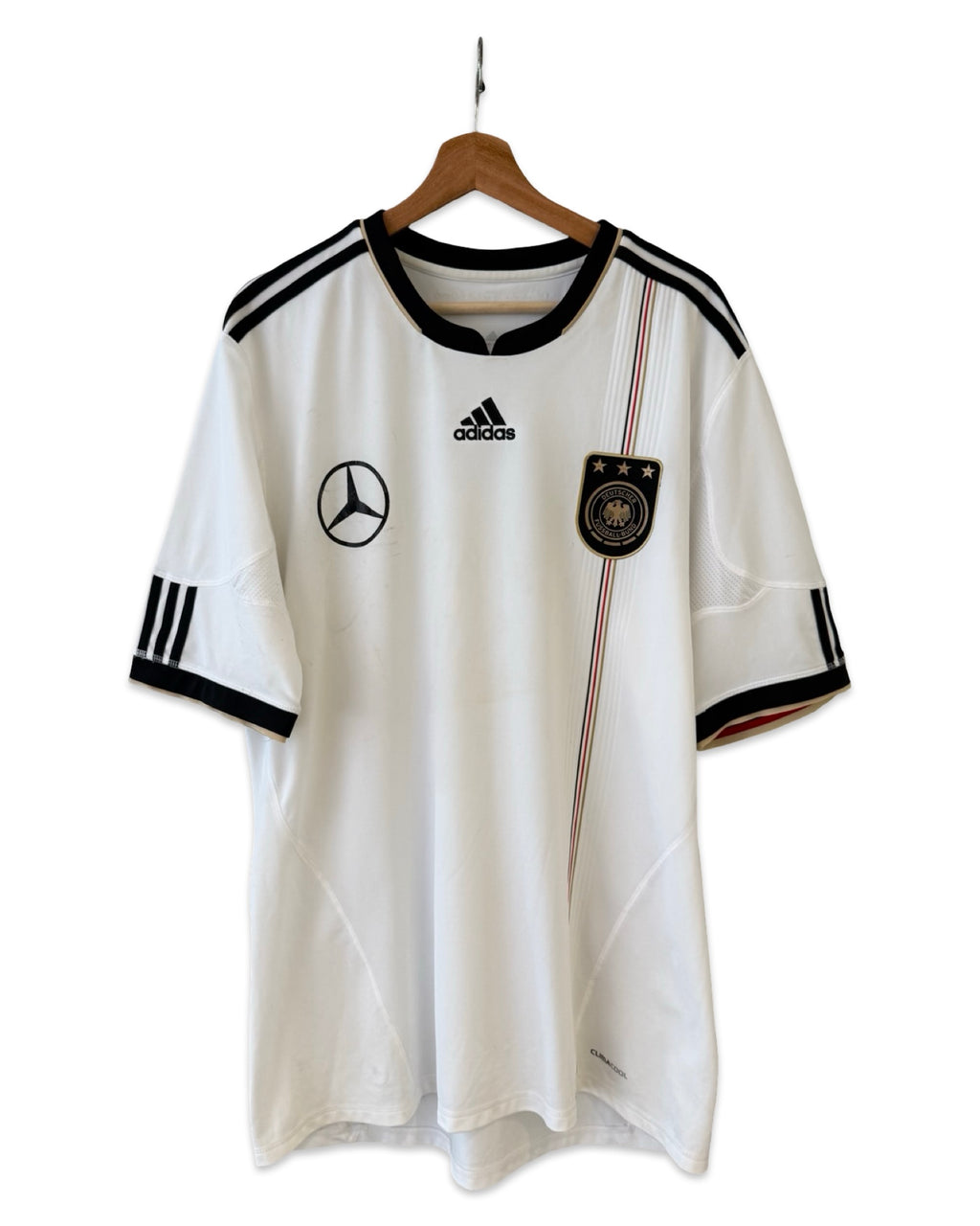 2010 Germany Mercedes Benz Home Soccer Jersey