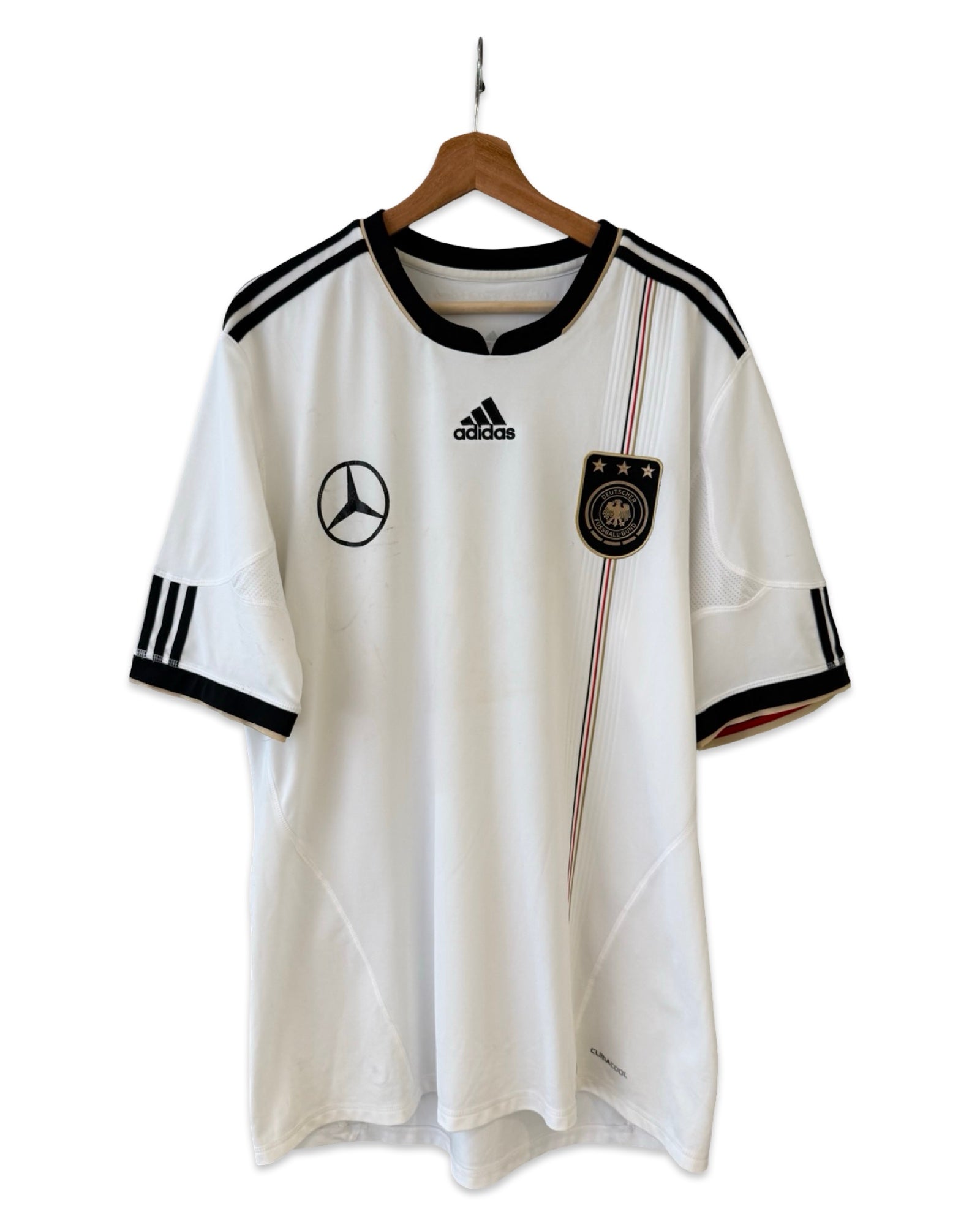 2010 Germany Mercedes Benz Home Soccer Jersey