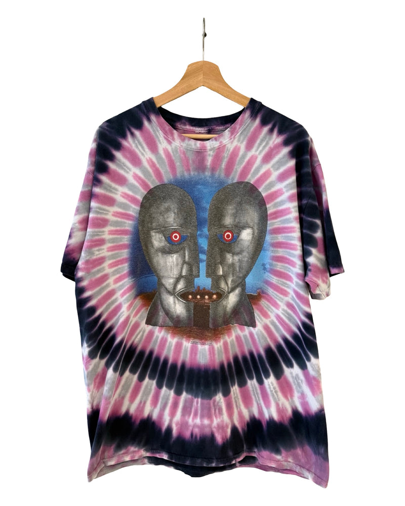 Vintage 2001 Pink Floyd The Division Bell Tie Dye Band Tee