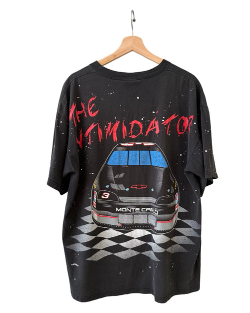 Vintage 90s NASCAR Dale Earnhardt The Intimidator All Over Print Tee