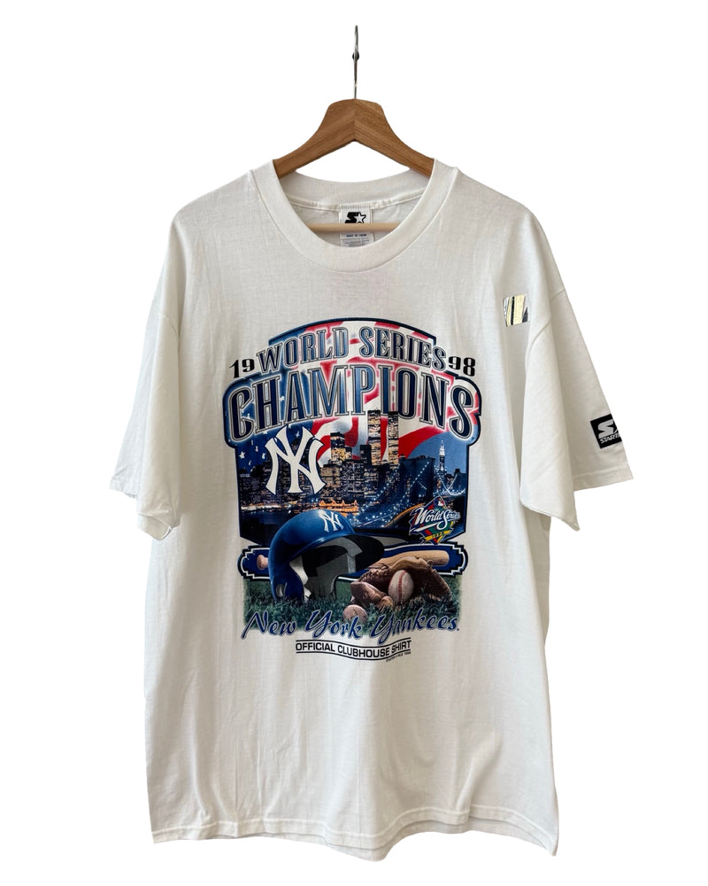 Vintage DS 1998 New York Yankees Champions Clubhouse Tee