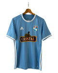 Peru 2021 Adidas Sporting Cristal Blue Striped Soccer Jersey