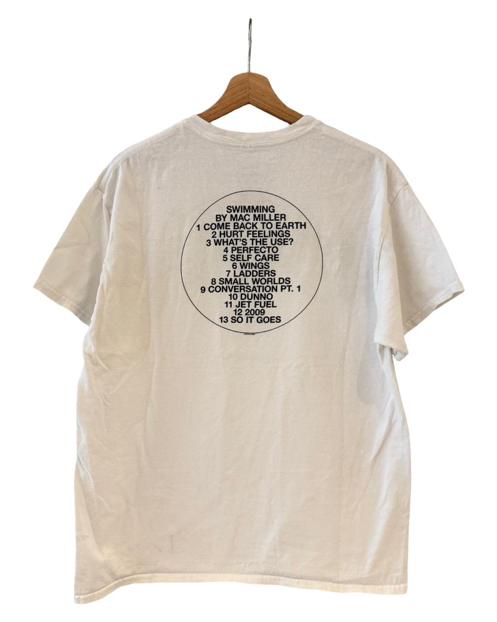 Rare 2018 Mac Miller Swimming Album Promo Tee