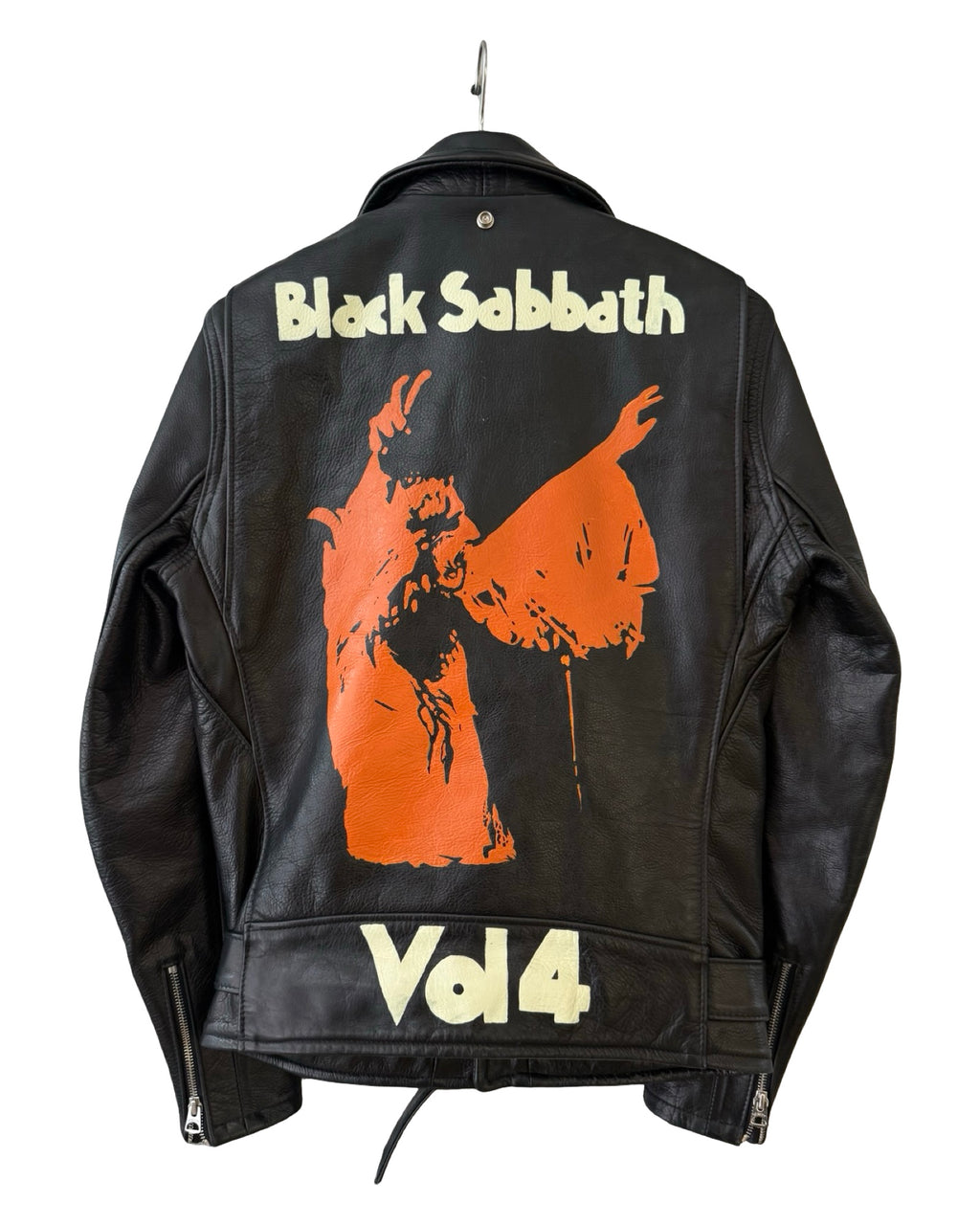Vintage Black Sabbath Schott Perfecto Leather Jacket