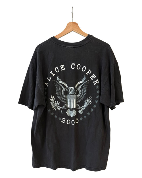 Vintage 2000 Alice Cooper Troubled Time Band Tee